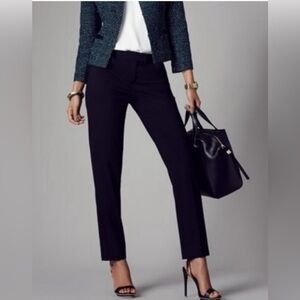 Lafayette 148 Irving Stretch Wool Trouser Pants